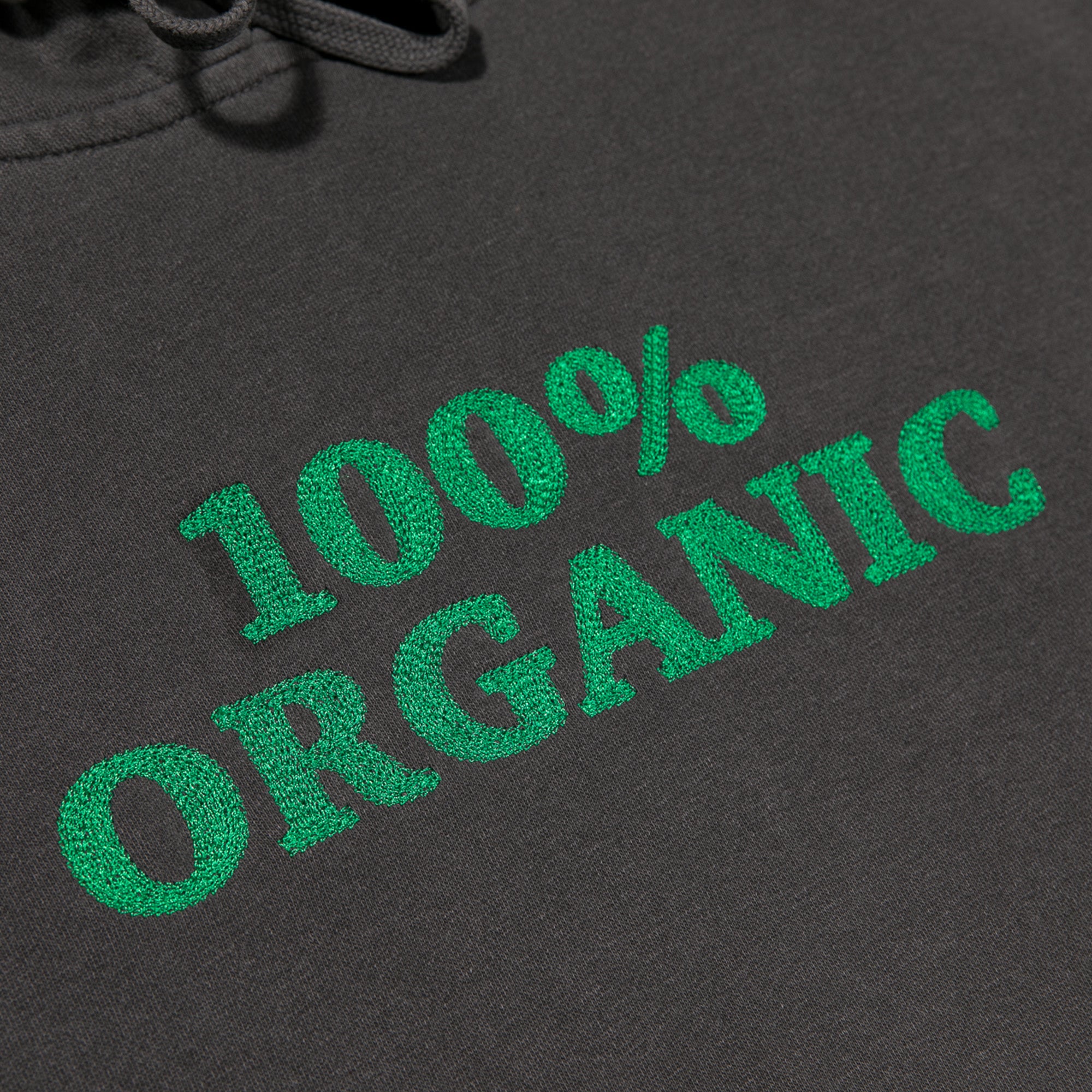 100% Organic Hoodie - Black